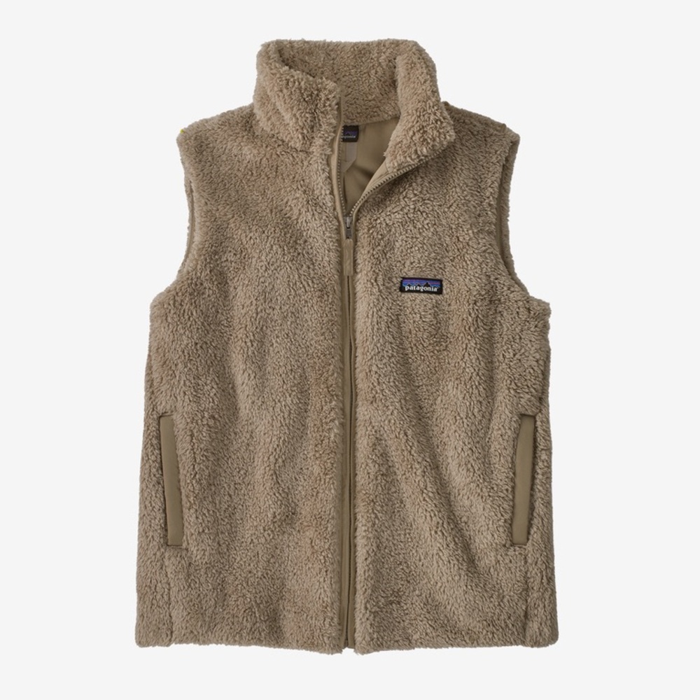 Patagonia Los Gatos Teddy Fleece Vest, Women’s XS, Tan